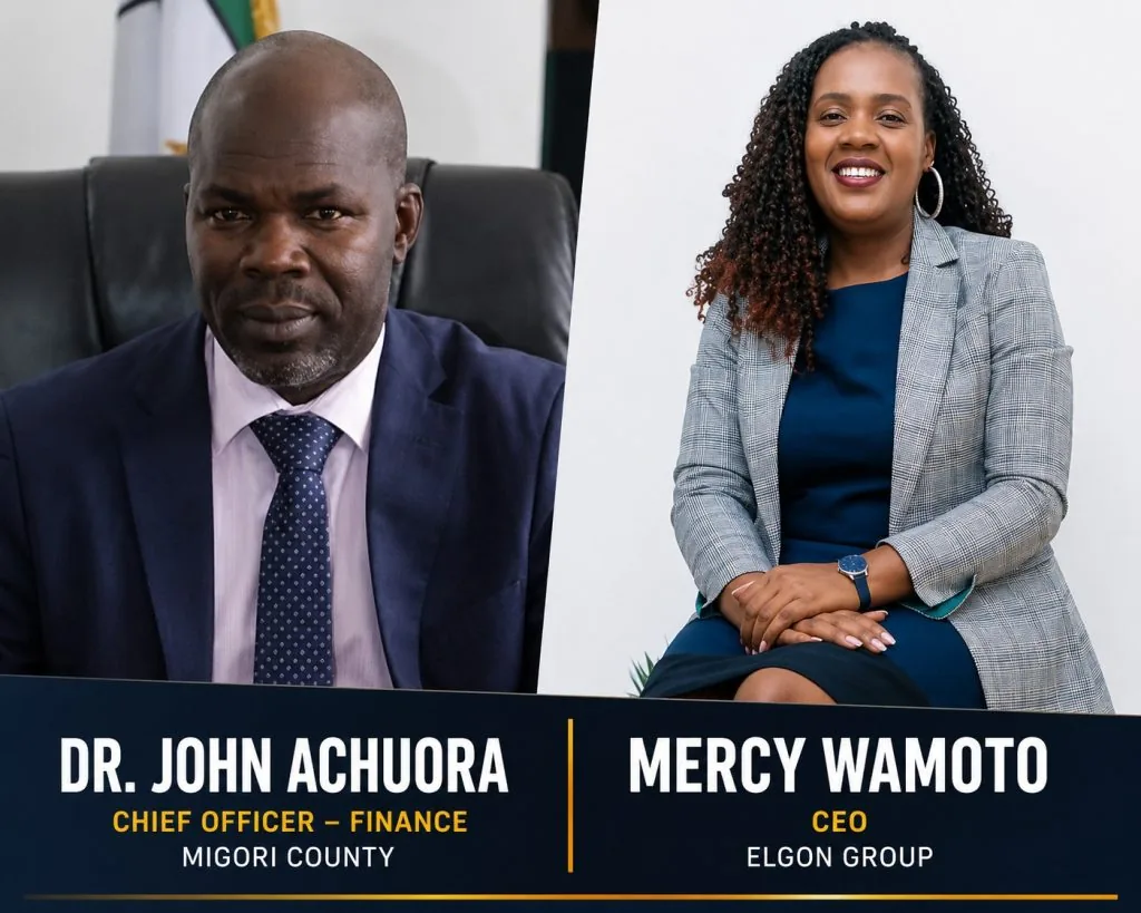 News headline about a financial dispute in Migori where a branding company is claiming KSh 3.8 million in unpaid fees tied to the Piny Luo Festival contract.
