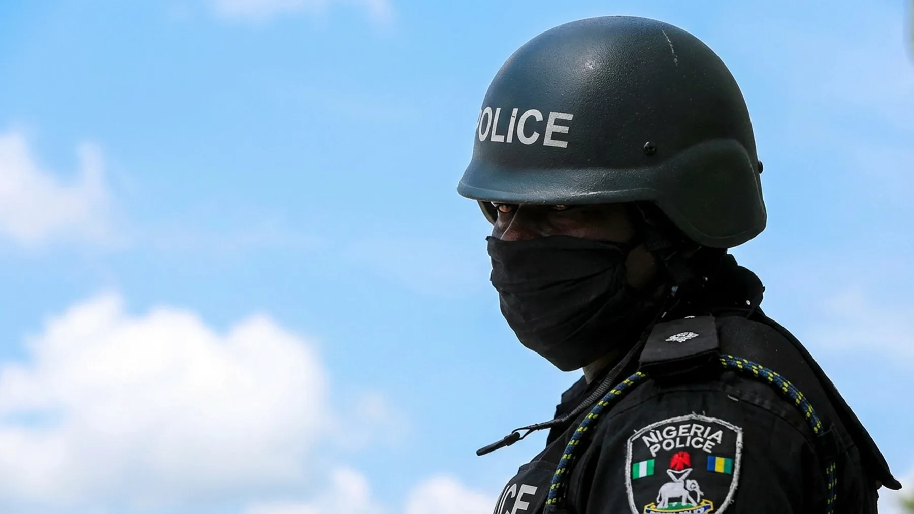 Rural community in Plateau State, Nigeria, with security presence following an armed attack that left multiple casualties.