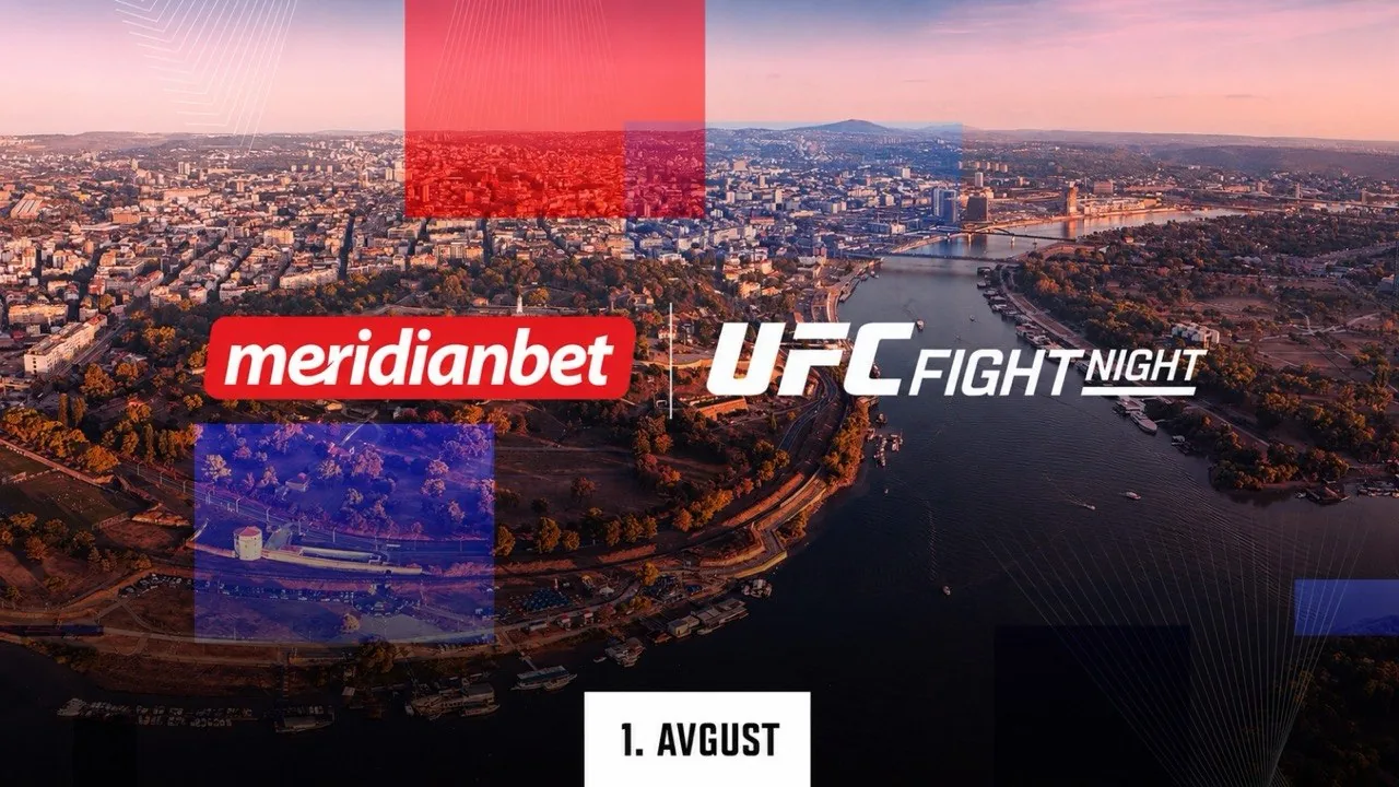 UFC will host its first-ever event in Serbia on August 1, with Meridianbet announced as the presenting partner and exclusive sports betting sponsor, gaining global exposure through Octagon branding, official event marketing, and UFC's worldwide broadcast and digital platforms.