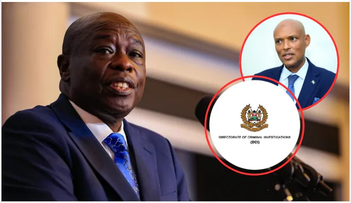 The DCI has alleged that Rigathi Gachagua communicated with individuals linked to the murder of Dr Victoria Mutiso, including a key suspect and a motorcycle rider. Gachagua has denied the claims, saying his information came from security sources.