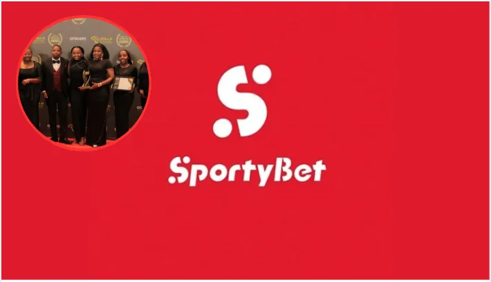 SportyBet representatives receive recognition at the 2026 Digitally Fit Awards in Nairobi.